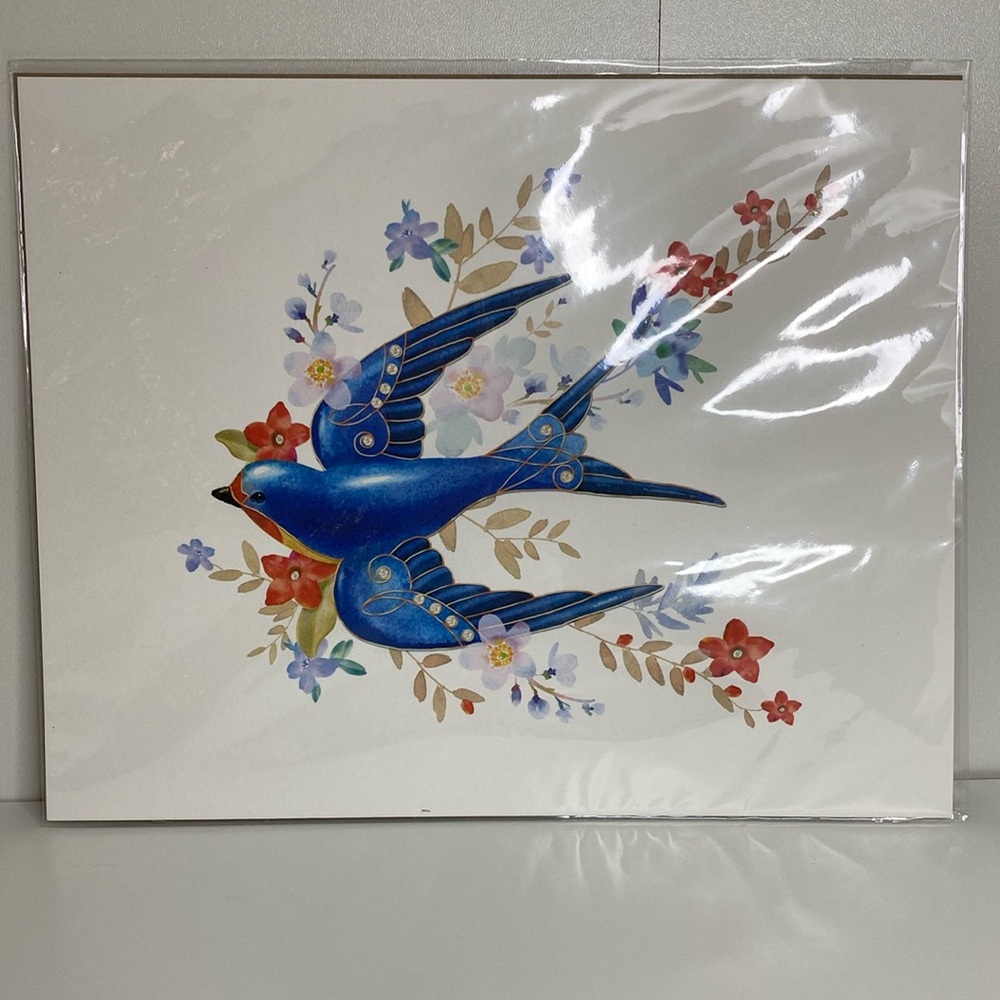 🐦‍⬛💙Hallmark Keepsake Club Barn Swallow Print NEW NIP NIB NWT 2018 Craig Lueck
